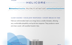 Set corzi violă Daddario Helicore Viola String Set Long Scale HT