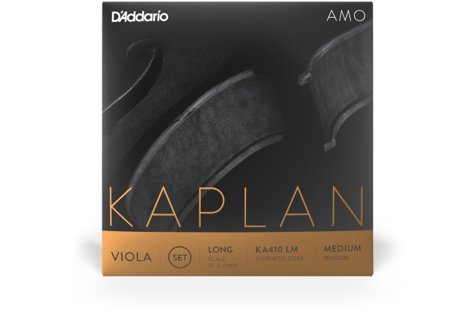 Set corzi violă Daddario  Kaplan Amo Viola String Set Long Scale MT