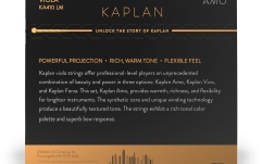 Set corzi violă Daddario  Kaplan Amo Viola String Set Long Scale MT