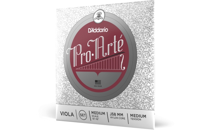 Set corzi violă Daddario Pro-Arte Viola String Set Medium Scale MT