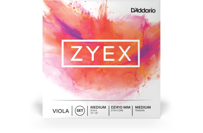 Set corzi violă Daddario Zyex Viola String Set Medium Scale MT