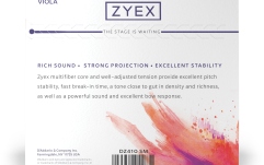 Set corzi violă Daddario Zyex Viola String Set Short Scale MT