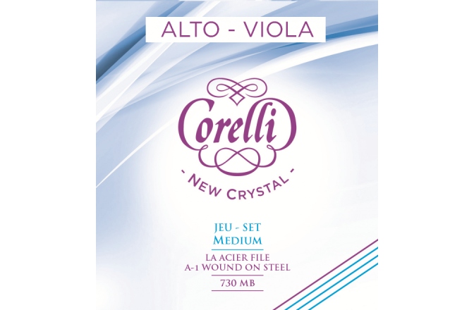 Set Corzi Violă Savarez Corelli Crystal 730MB