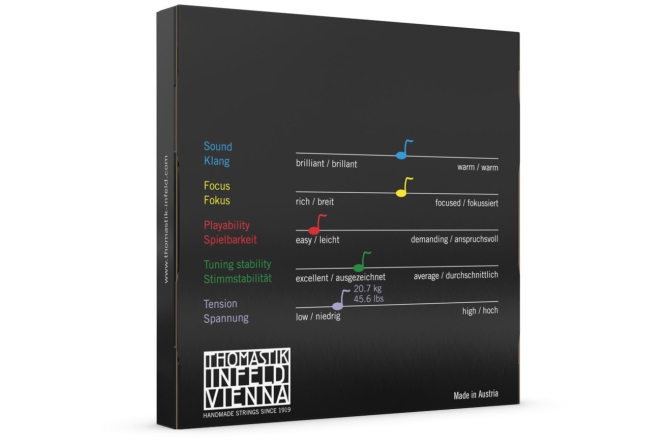 Set corzi Violă Thomastik Dominant Viola Medium Set