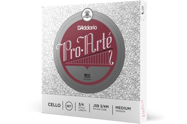 Pro-Arte Cello String Set 3/4 Scale MT Pro-Arte Cello String Set 3/4 Scale MT