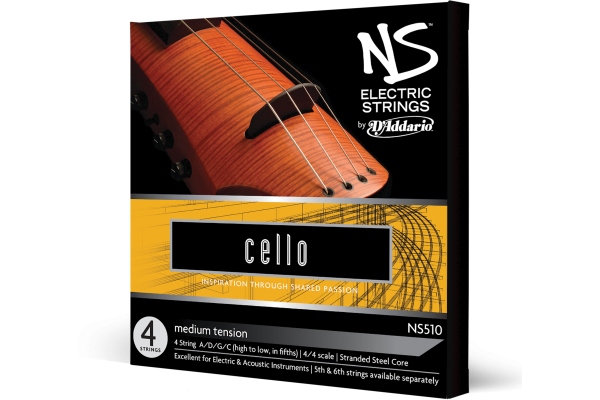NS Electric Cello String Set 4/4 Scale MT