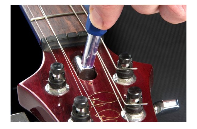 Set cu Cheie Truss Rod și Calibre Music Nomad Truss Rod Neck Relief Measure and Adjust Kit for GIBSON® and PRS® (USA) Guitars