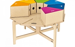Set de 8 Cajonuri pentru Copii Nino Percussion Class Room Cajon 8 Players Deluxe