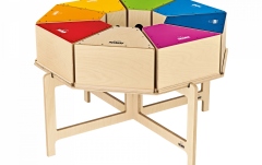Set de 8 Cajonuri pentru Copii Nino Percussion Class Room Cajon 8 Players Deluxe