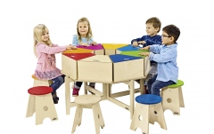 Set de 8 Cajonuri pentru Copii Nino Percussion Class Room Cajon 8 Players Deluxe