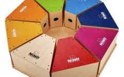 Set de 8 Cajonuri pentru Copii Nino Percussion Class Room Cajon 8 Players Deluxe