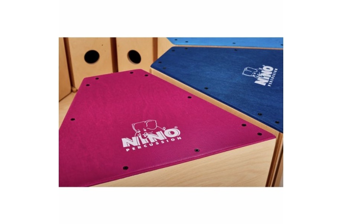 Set de 8 Cajonuri pentru Copii Nino Percussion Class Room Cajon 8 Players Deluxe