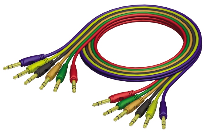 Set de cabluri Patch ProCab TRS PatchSet 0.9m