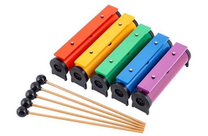 Set de Chimes Thomann Rainbow Chime Bars TRCB-5
