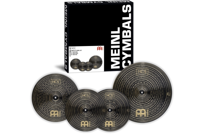 Cymbál szett Meinl HCS Dark Complete Cymbal 3pcs Set 14''16''20''