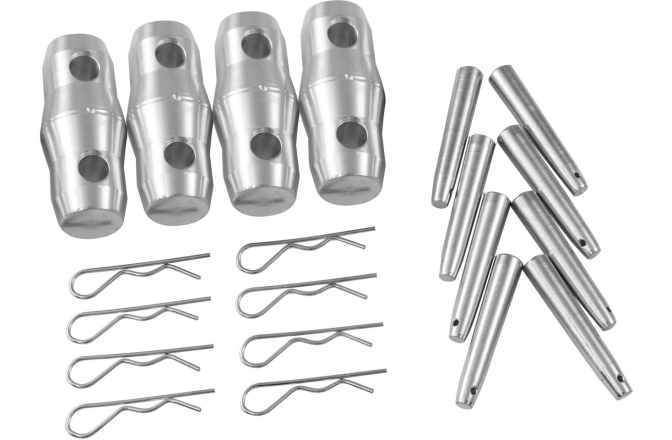 Set de conectica Alutruss QUADLOCK QL-ET Set Cone/Pivot/Pin