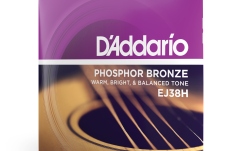 Set de corzi chitară acustică Daddario EJ38H Ph. Bronze Nashville 10-27