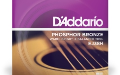 Set de corzi chitară acustică Daddario EJ38H Ph. Bronze Nashville 10-27