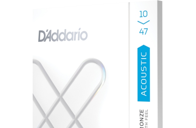Set de corzi chitară acustică Daddario XS Ph-Bronze 10-47 12 Strings