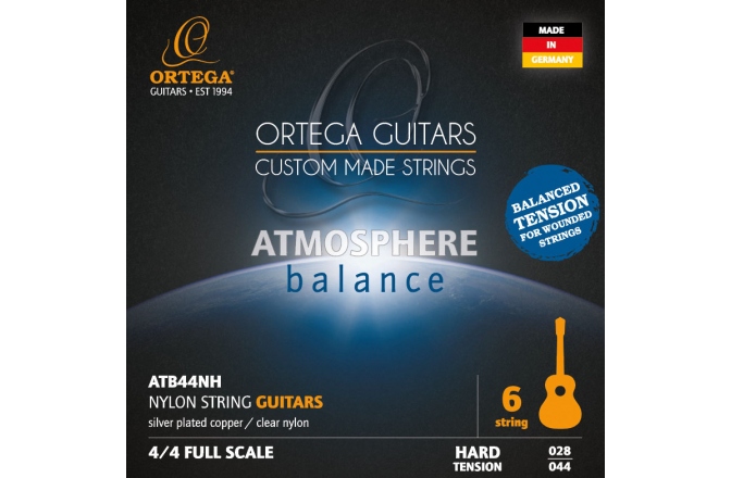 Set de corzi chitară clasică Ortega ABS Nylon String Set - High Tension