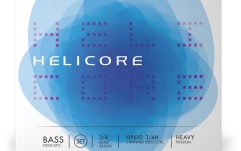 Set de corzi contrabas 3/4 Daddario Helicore Pizzicato Bass String Set 3/4 Scale Heavy Tension