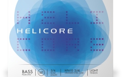 Set de corzi contrabas 3/4 Daddario Helicore Pizzicato Bass String Set 3/4 Scale Light Tension