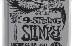 Set de corzi Ernie Ball 9-String Slinky 2628