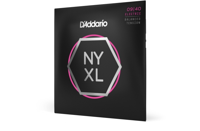 Set de corzi pentru chitară electrică 09-40 Daddario NYXL0940 BT
