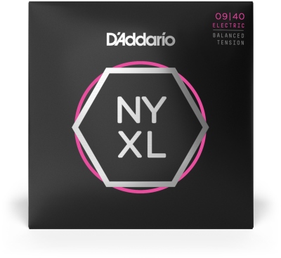 Daddario Set de corzi pentru chitară electrică 09-40 NYXL0940 BT