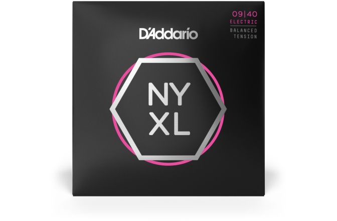 Set de corzi pentru chitară electrică 09-40 Daddario NYXL0940 BT