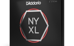 Set de corzi pentru chitară electrică cu 8 corzi Daddario NYXL1074 8 Strings