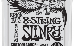Set de corzi pentru chitare cu 8 corzi Ernie Ball Custom Slinky 2625 8S