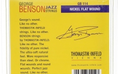 Set de corzi pentru chitare Jazz Thomastik GB114 Heavy Set George Benson