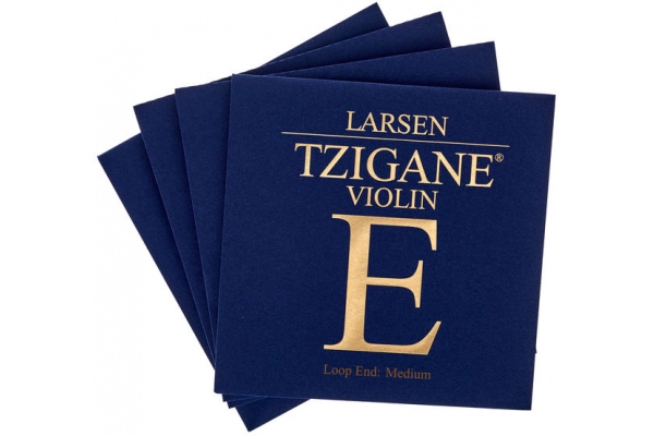 Tzigane Violin Set Medium E Loop-End