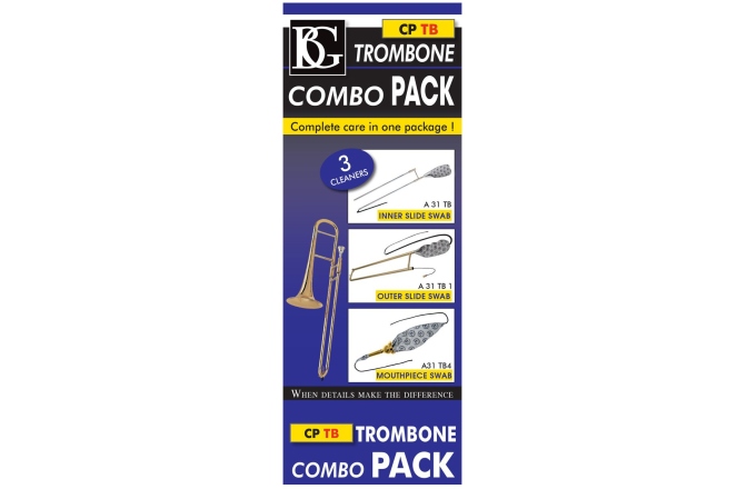 Set de curățare pentru Trombon BG France CPTB Combo pack Trombon