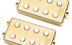 Set de doze chitară bas MEC Pickups  Passive MM-Style Bass Pickup Set, Metal Cover, 4-String - Gold