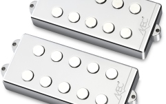 Set de doze chitară bas MEC Pickups  Passive MM-Style Bass Pickup Set, Metal Cover, 5-String - Chrome