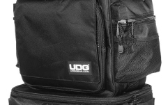Set de geantă și troller UDG Ultimate SlingBag Trolley Set DeLuxe Black/Orange