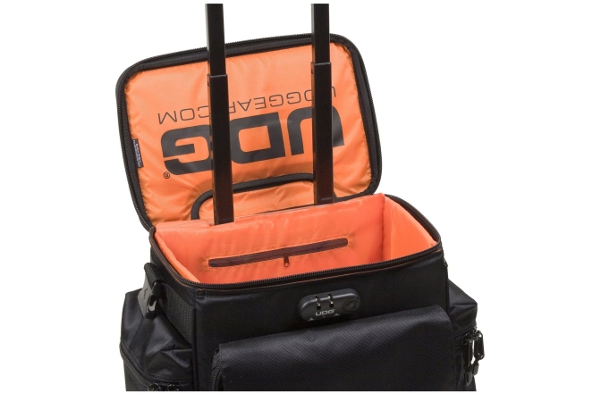 Set de geantă și troller UDG Ultimate SlingBag Trolley Set DeLuxe Black/Orange