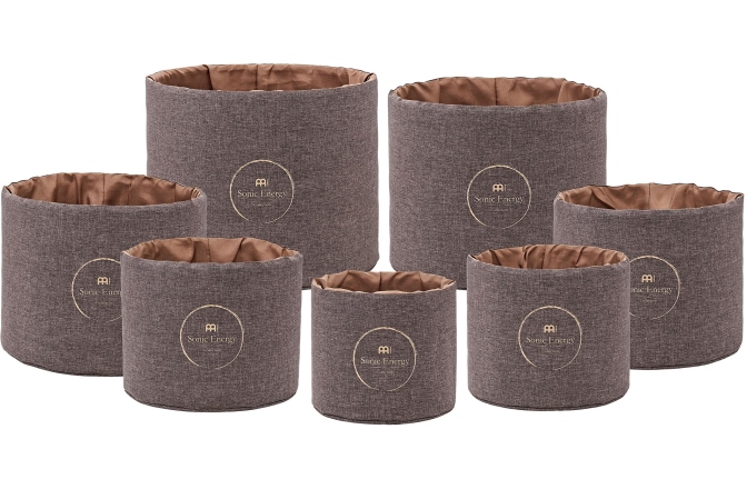 Set de huse pentru Boluri de Meditaţie Meinl Crystal Singing Bowl Sleeve Set - Brown