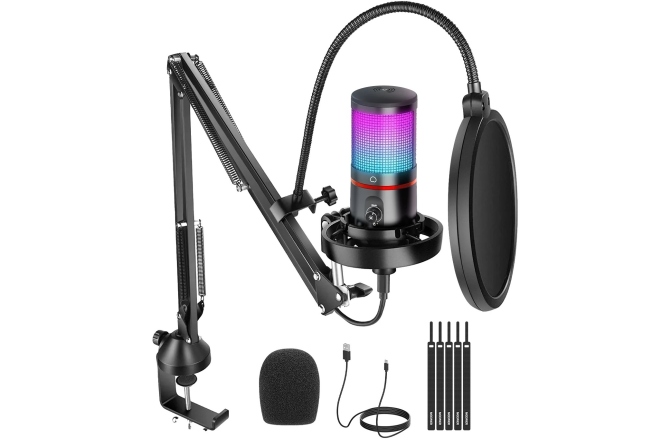 Set de microfon USB și accesorii ROQ Audio ANT USB Bundle