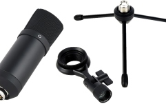 Set de microfon XLR și accesorii ROQ Audio M3C XLR Tripod Pack