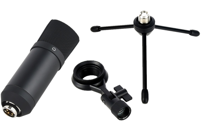 Set de microfon XLR și accesorii ROQ Audio M3C XLR Tripod Pack