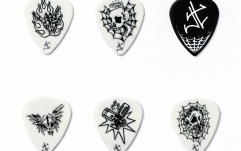 Set de pene chitară Dunlop James Hetfield Pick Tin