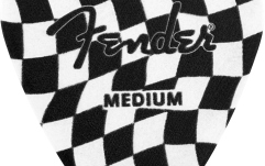 Set de pene Fender 351 Celluloid Picks Checkerboard (8)