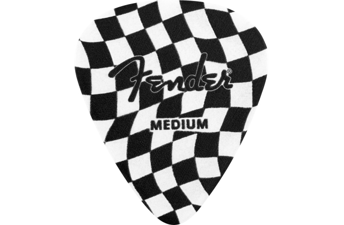 Set de pene Fender 351 Celluloid Picks Checkerboard (8)