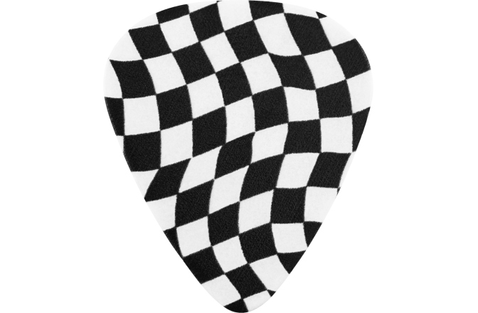 Set de pene Fender 351 Celluloid Picks Checkerboard (8)