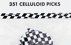 Set de pene Fender 351 Celluloid Picks Checkerboard (8)