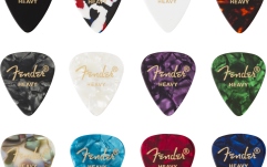 Set de pene Fender 351 Shape Celluloid Medley Heavy (12)