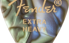 Set de pene Fender 351 Shape Premium Picks Extra Heavy Abalone 12 Count